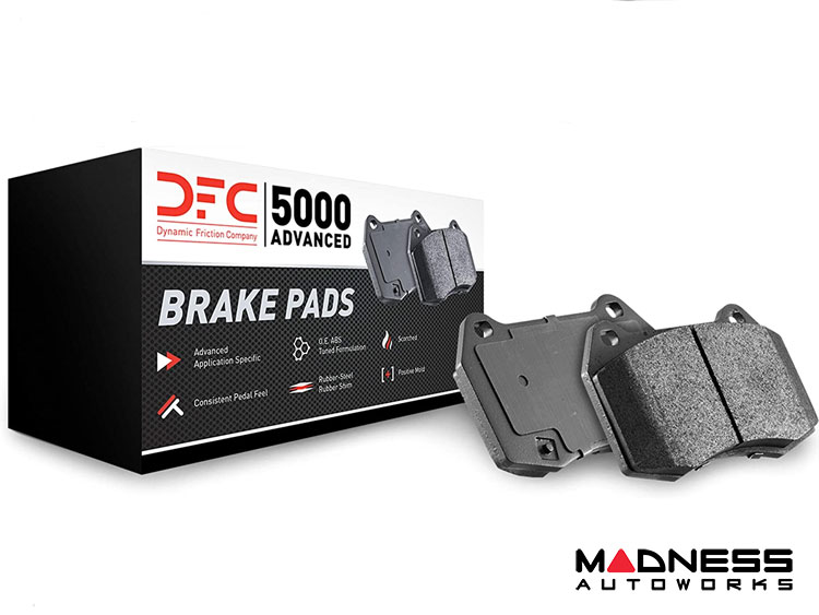 FIAT 500 Brake Pads - Front - 5000 Advanced - Dynamic Friction - ABARTH/ Turbo Models
